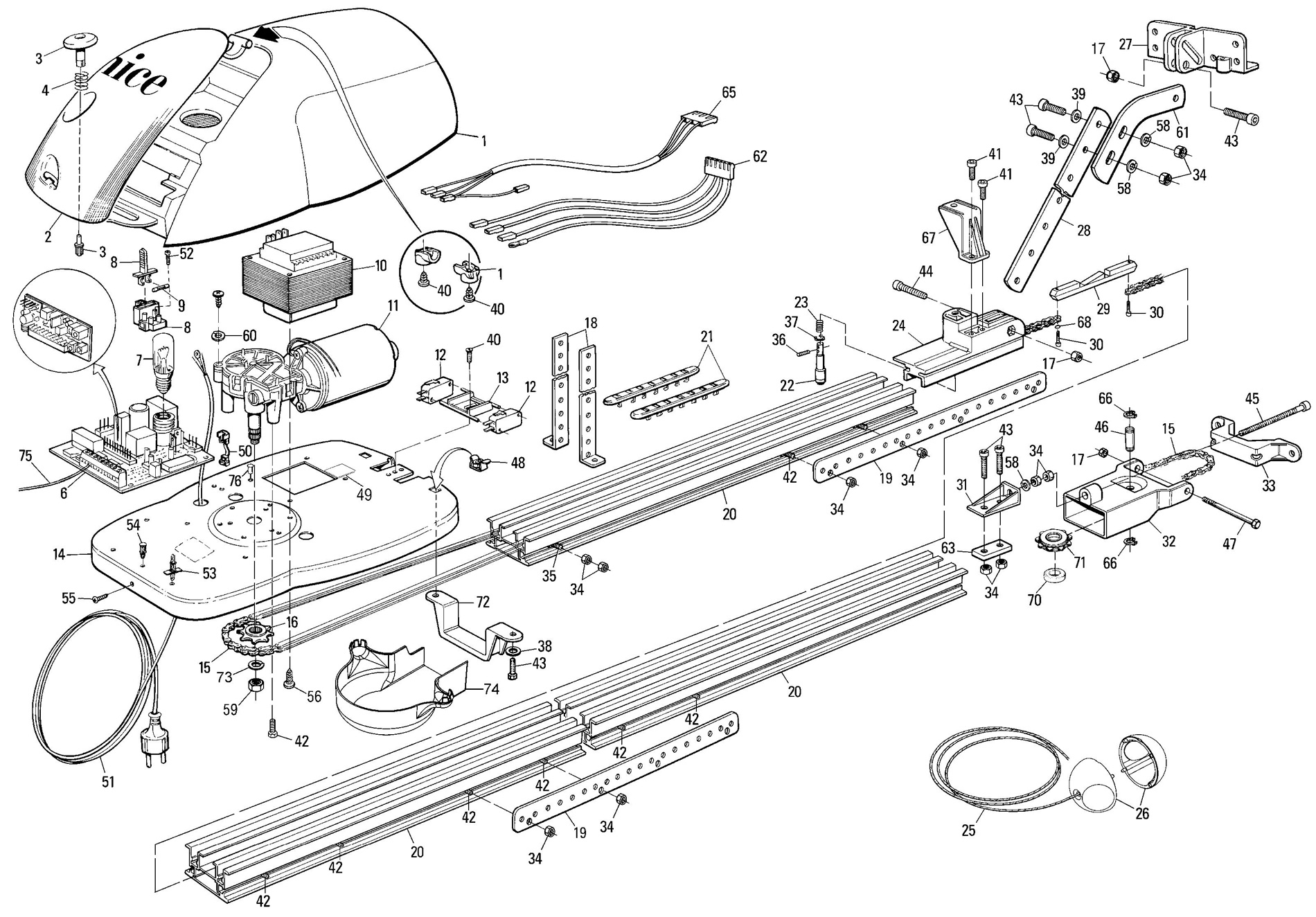 Schemat do napędu SPIDER 6065 (SP6065)
